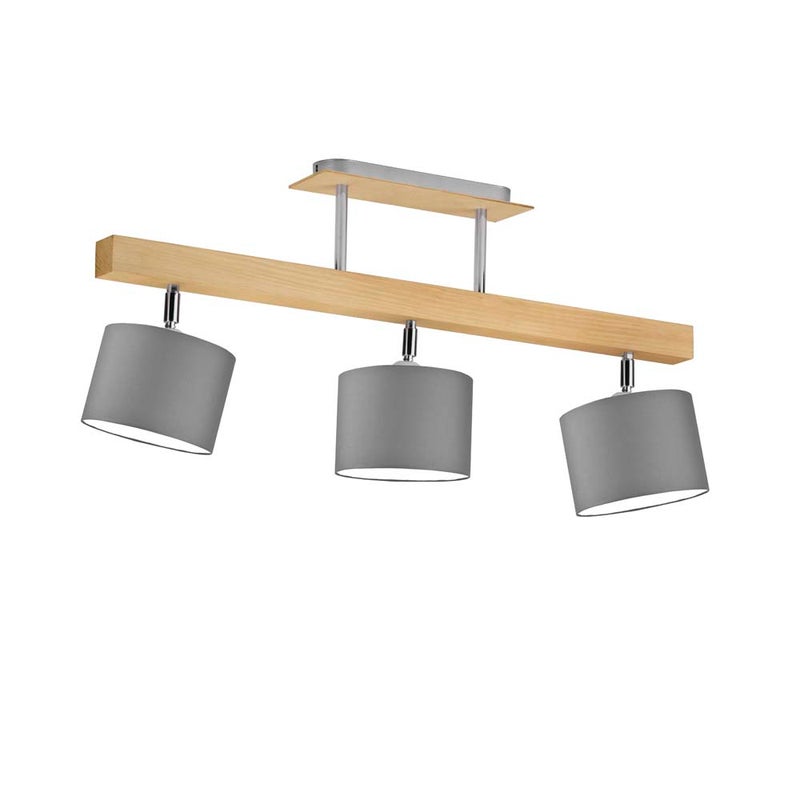 Lampa żyrandol plafon sufitowy z abażurami walec BONITA P3