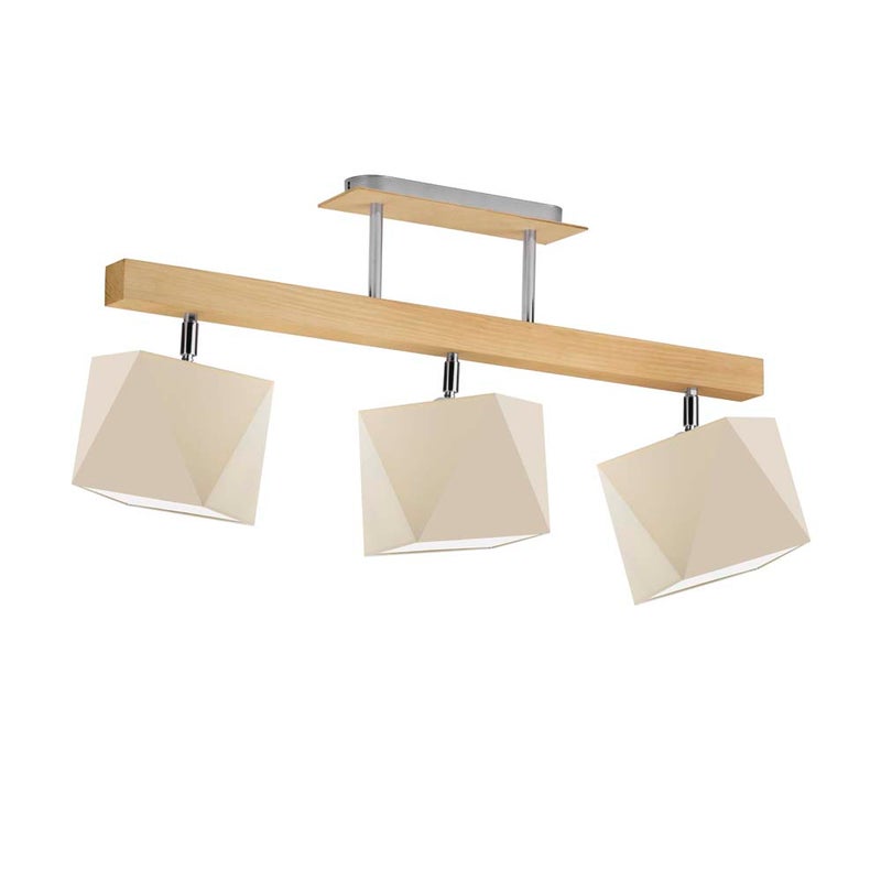 Lampa żyrandol plafon sufitowy z abażurami diament FORMA P3
