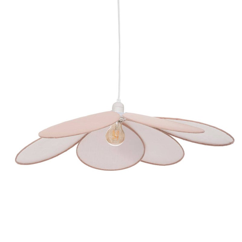 Lampa wisząca dziecięca - metalowa - różowa - wys. 64 cm - Atmosphera interior design