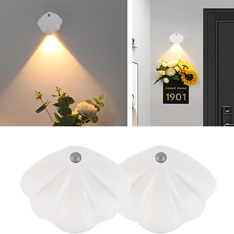 Lampka nocna z czujnikiem ruchu, zasilana akumulatorem, lampa wewnętrzna, 3 tryby oświetlenia.