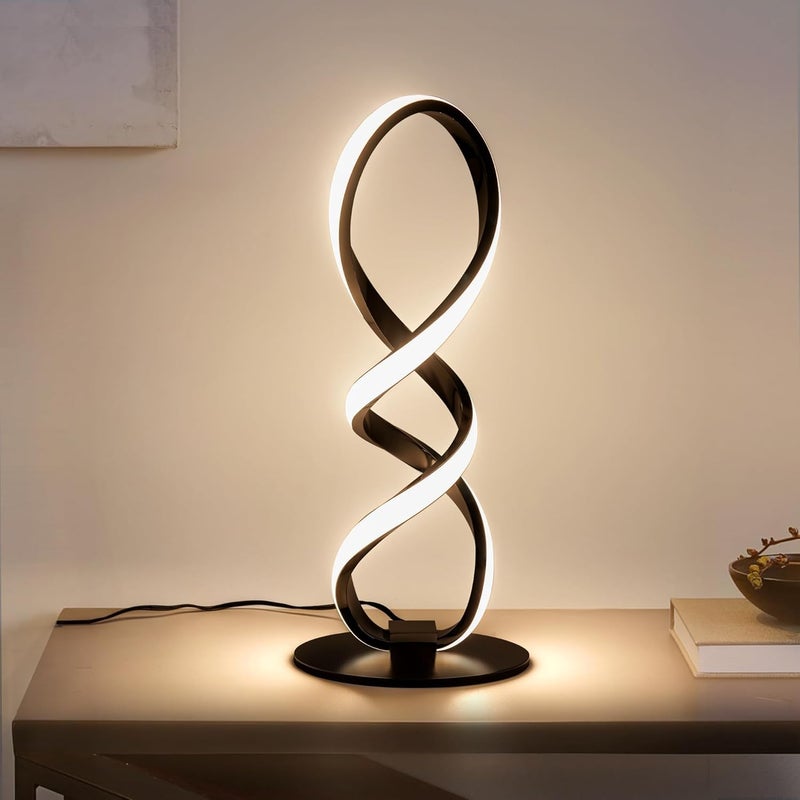 Lampka biurkowa LED, lampka nocna, ściemniacz trójkolorowy, kreatywna lampka nocna, dekoracyjna lampka stołowa, USB