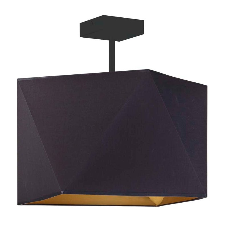 Lampa żyrandol plafon sufitowa z abażurem diament BURNE P1