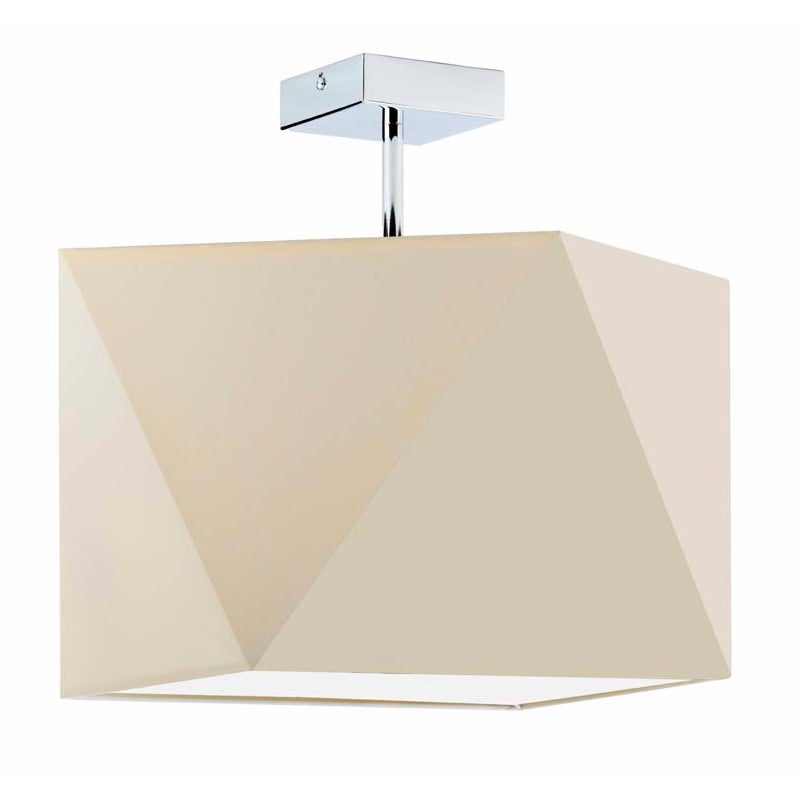 Lampa żyrandol plafon sufitowa z abażurem diament BURNE P1