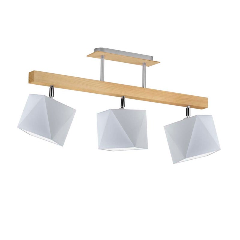 Lampa żyrandol plafon sufitowy z abażurami diament FORMA P3