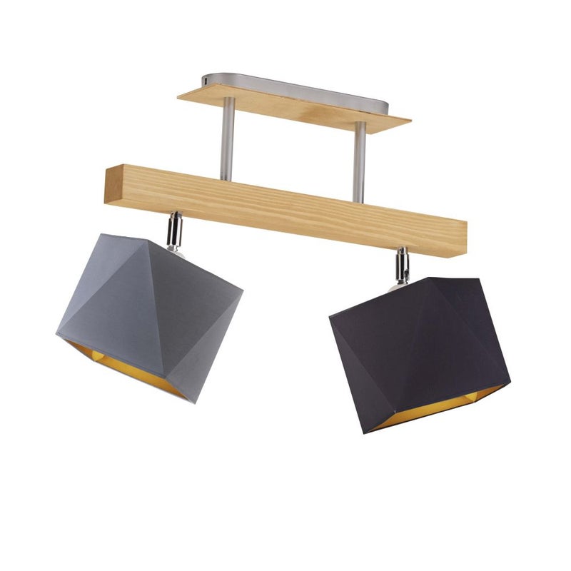 Lampa żyrandol plafon sufitowy z abażurami diament FORMA P2
