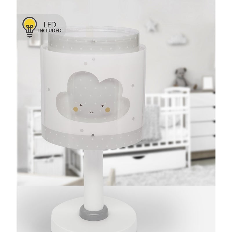 Lampka nocna LED Baby Dreams - Chmura dla dzieci szara