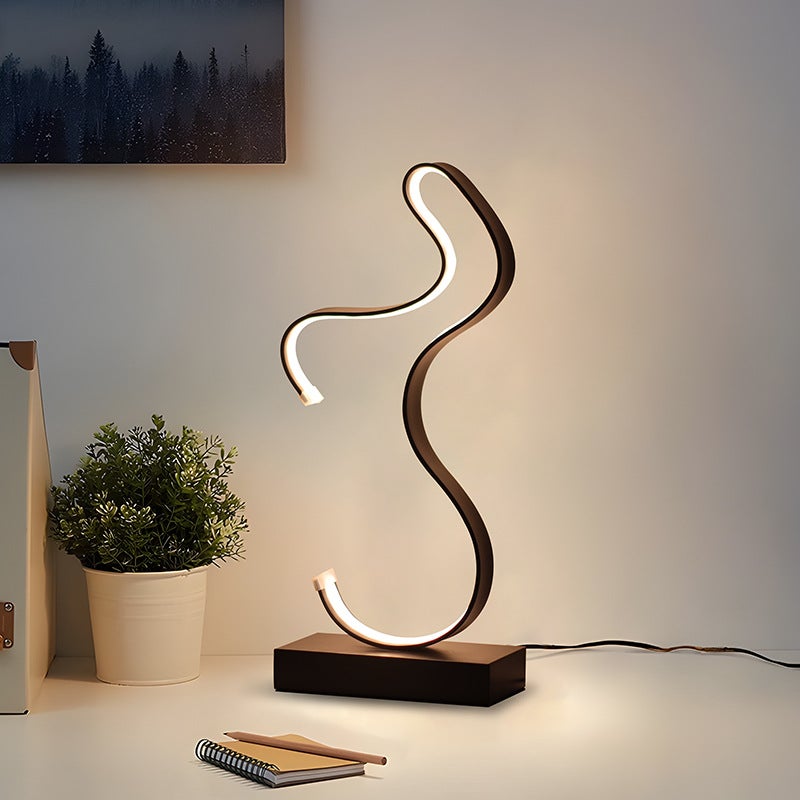 Lampka biurkowa LED, lampka nocna, ściemniacz trójkolorowy, kreatywna lampka nocna, dekoracyjna lampka stołowa, USB