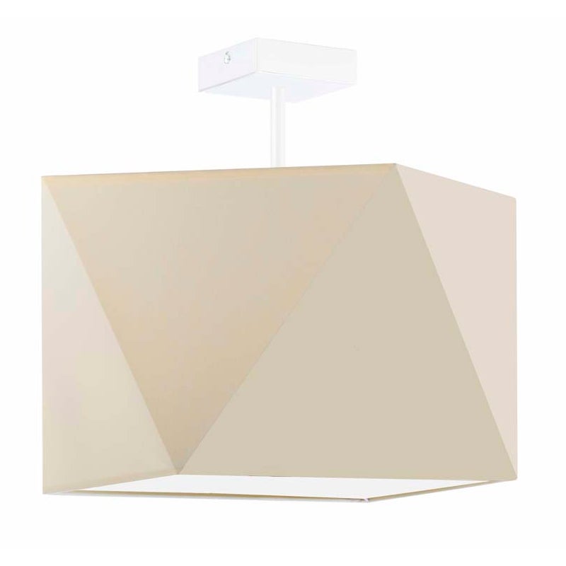 Lampa żyrandol plafon sufitowa z abażurem diament BURNE P6