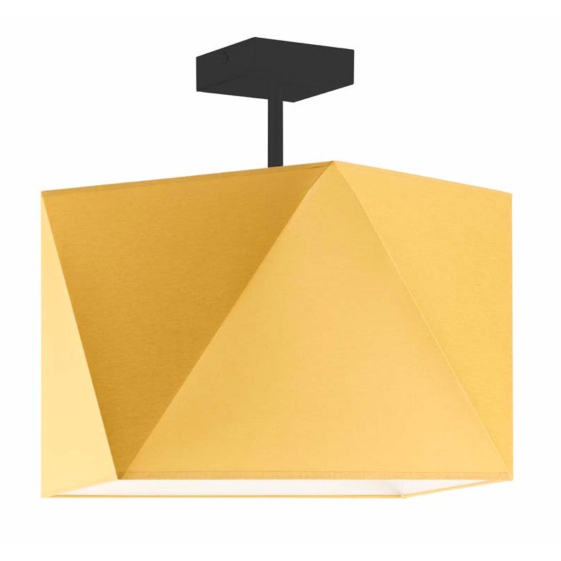 Lampa żyrandol plafon sufitowa z abażurem diament BURNE P8
