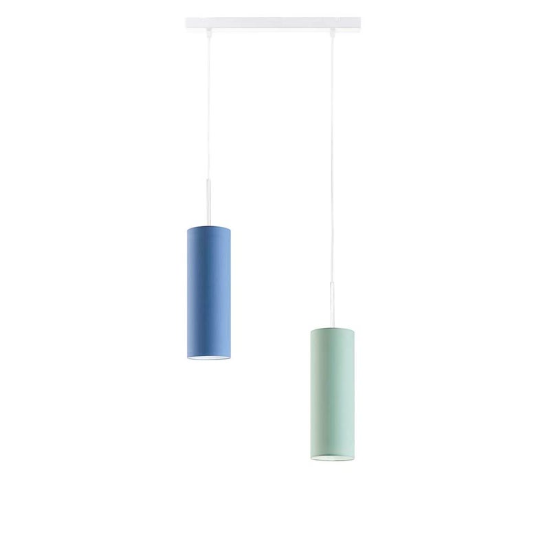 Lampa wisząca zwis żyrandol sufitowa z abażurem tuba BELL Z2