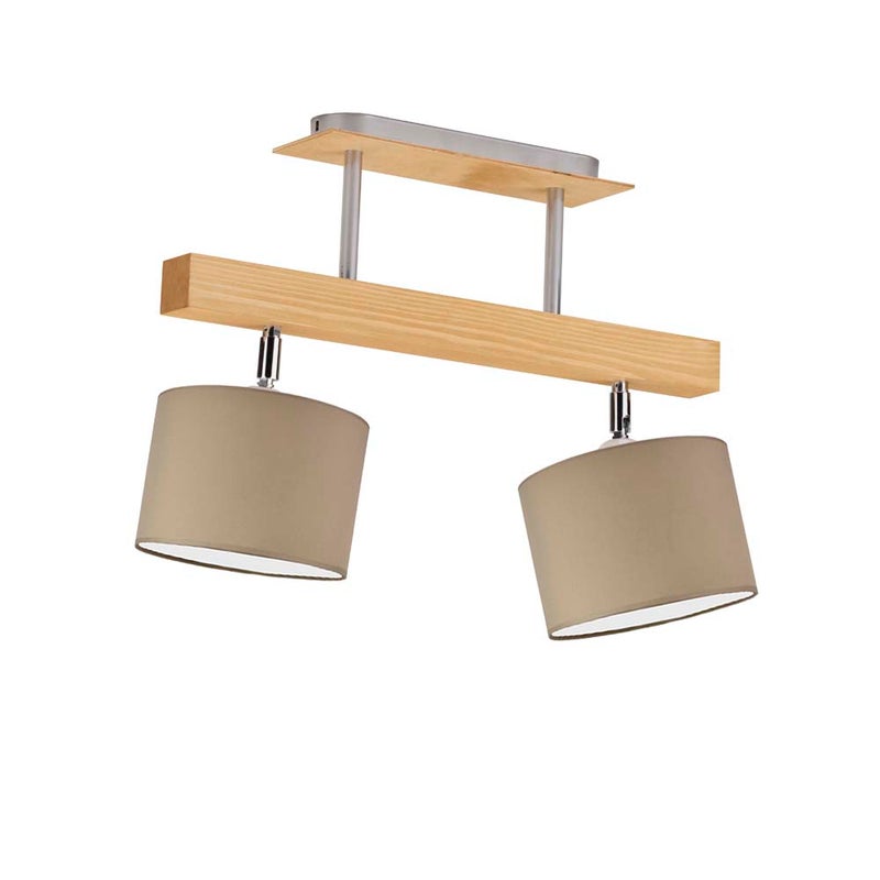 Lampa żyrandol plafon sufitowy z abażurami walec BONITA P2