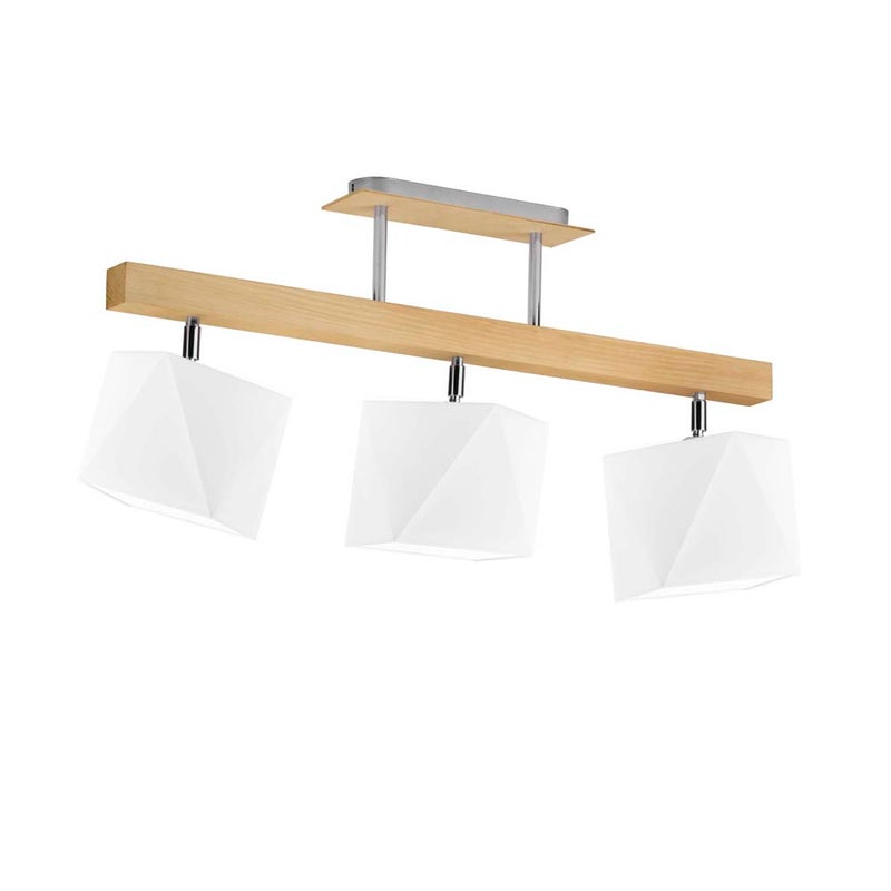 Lampa żyrandol plafon sufitowy z abażurami diament FORMA P3