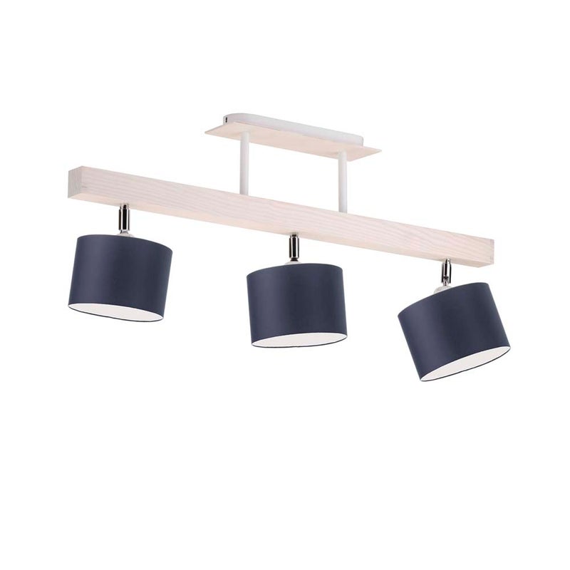 Lampa żyrandol plafon sufitowy z abażurami walec BONITA P3