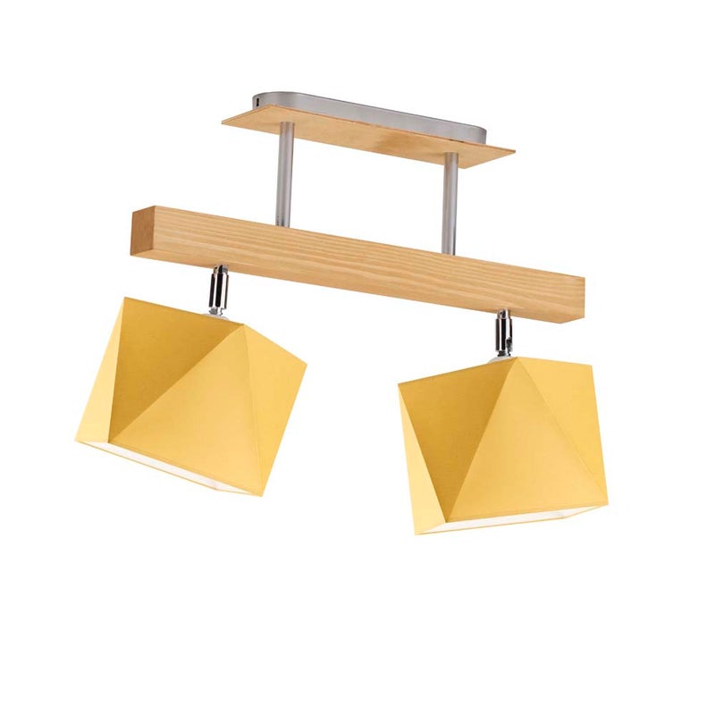 Lampa żyrandol plafon sufitowy z abażurami diament FORMA P2