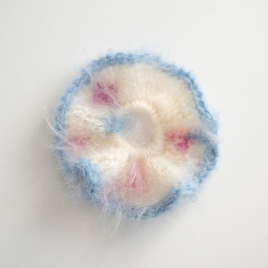 Scrunchie blue pastel