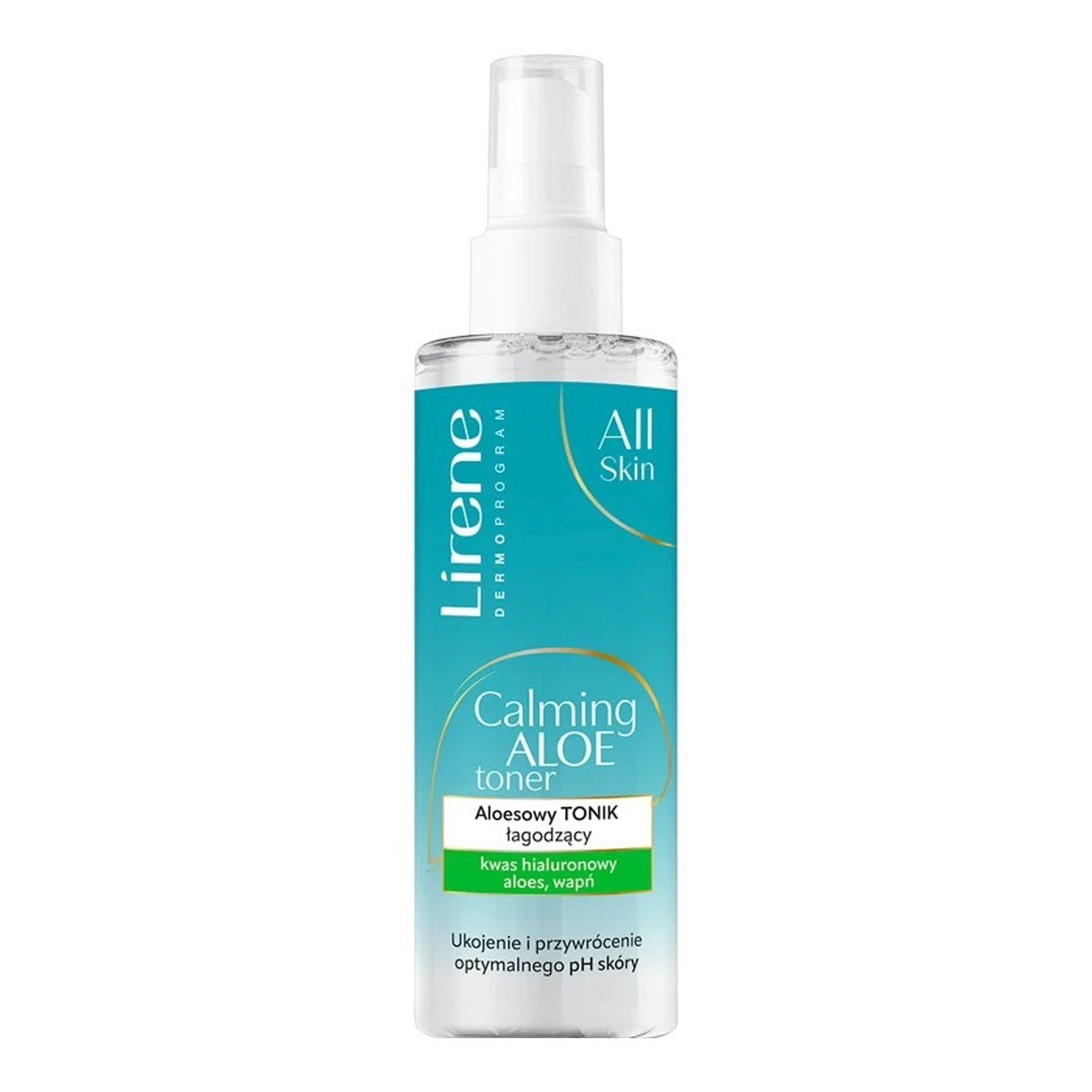 Lirene All Skin aloesowy tonik do twarzy łagodzący 200 ml