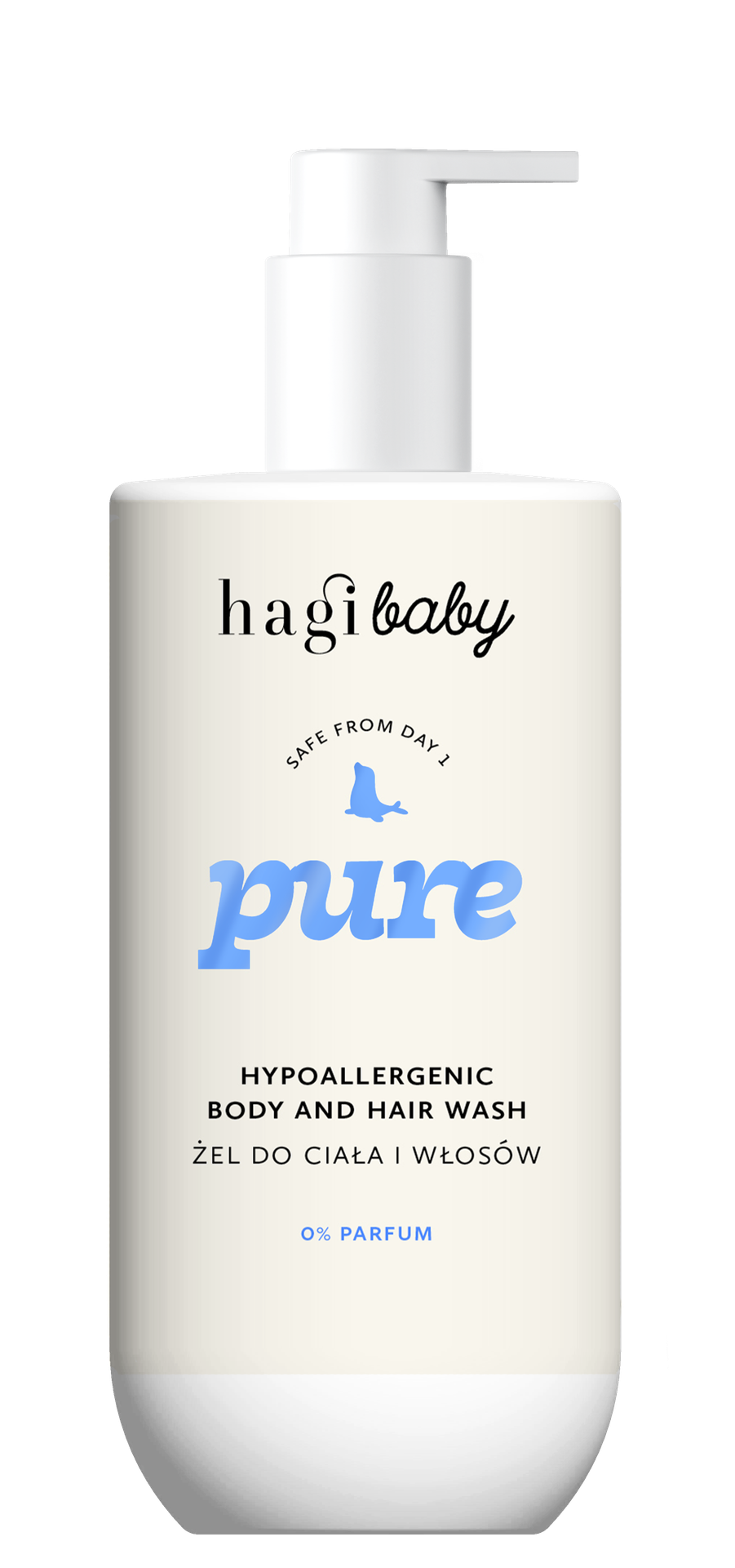 Hagi Baby Pure Hipoalergiczny Żel do Mycia Ciała i Włosów 300ml