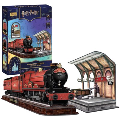 Puzzle 3D CUBIC FUN Harry Potter Hogwart Express 306-540303 (172 elementy)