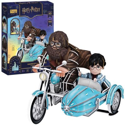 Puzzle 3D CUBIC FUN Harry Potter Motocykl Hagrida 306-540313 (192 elementy)