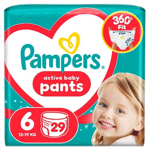 Pampers Active Baby Pants 6 Pieluchomajtki dla dzieci, 29 szt.