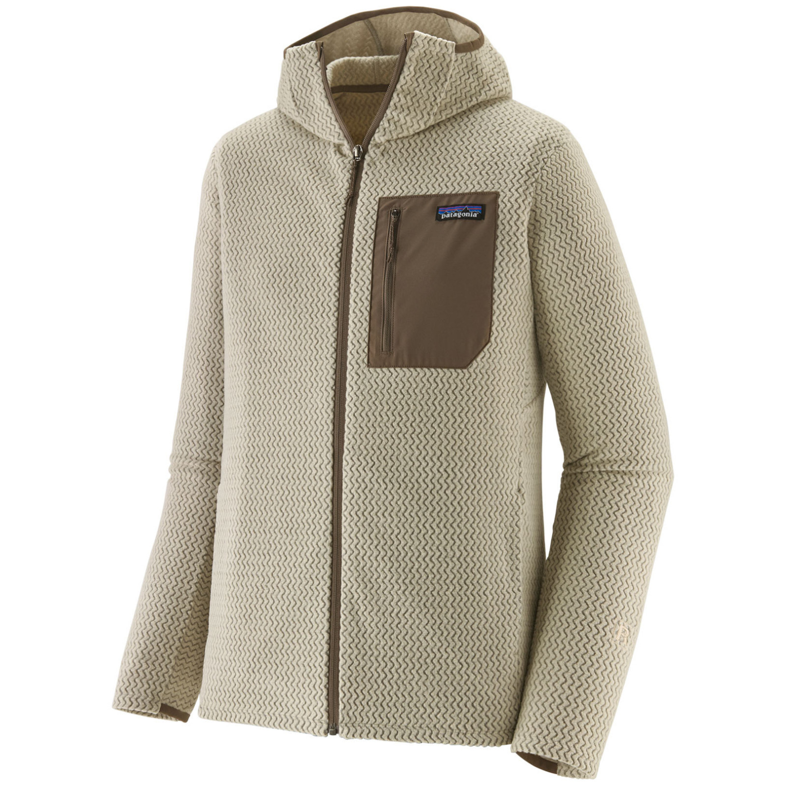 Bluza męska Patagonia M's R1 Air Jkt Rozmiar: M / Kolor: beżowy