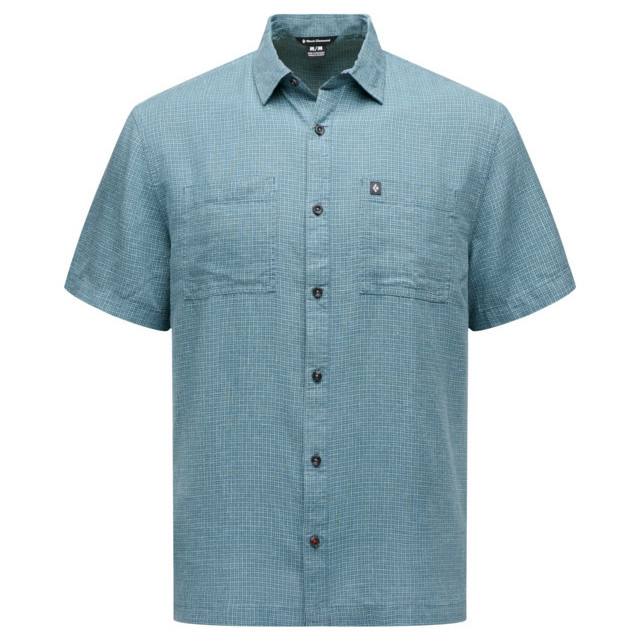 Koszula męska Black Diamond M Scenic Route Ss Shirt Rozmiar: XL / Kolor: niebieski