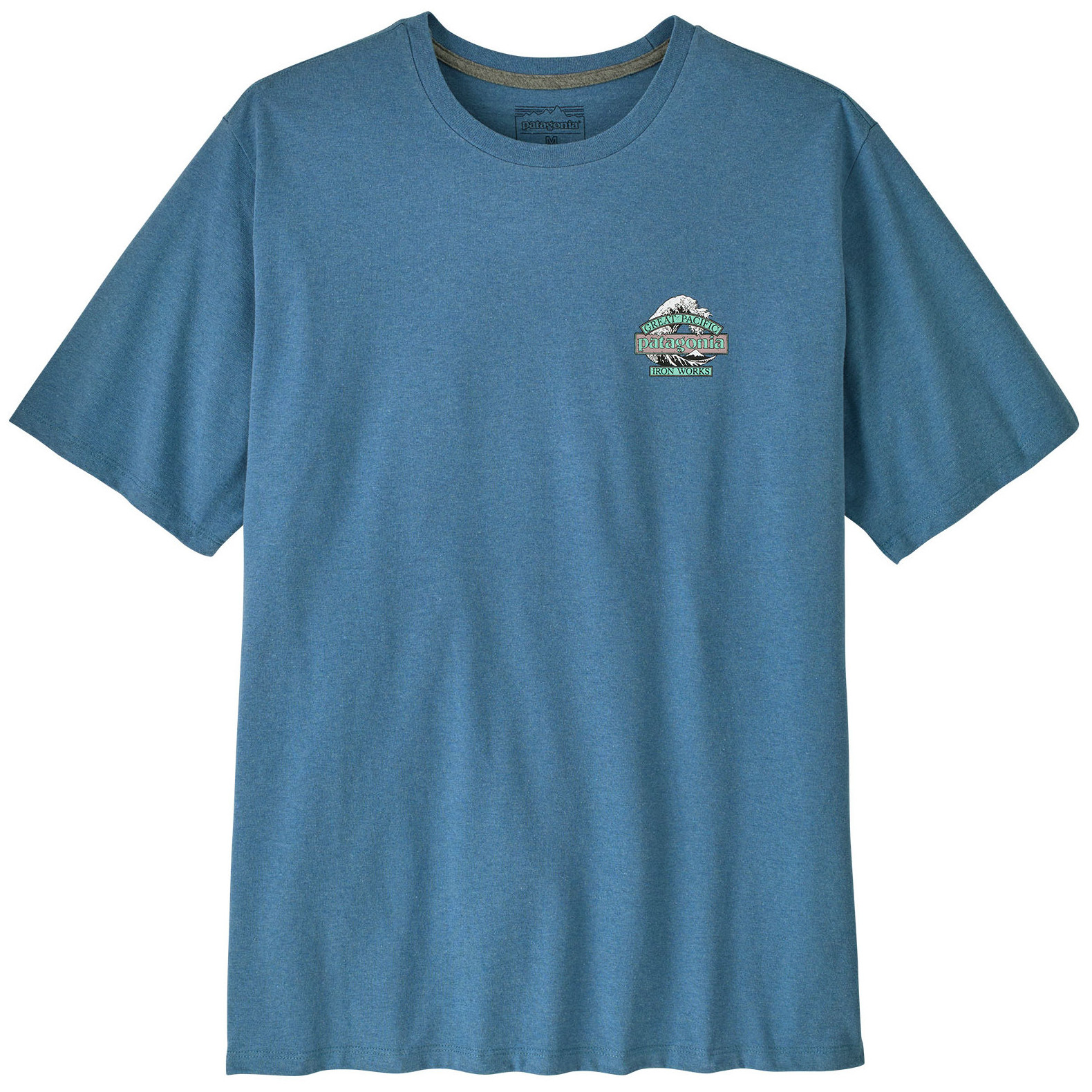 Koszulka męska Patagonia Great Waves Responsibili-Tee Rozmiar: XXL / Kolor: niebieski