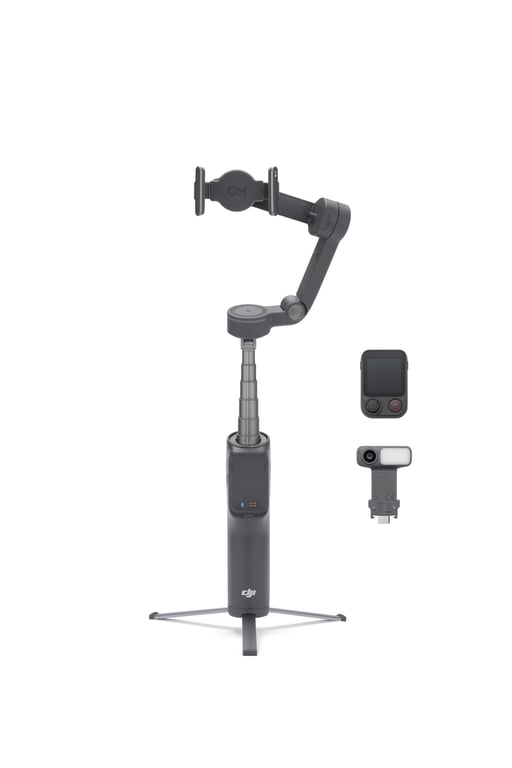 DJI Osmo Mobile 8P Advanced Tracking Combo Stabilizator aparatu w smartfonie Czarny