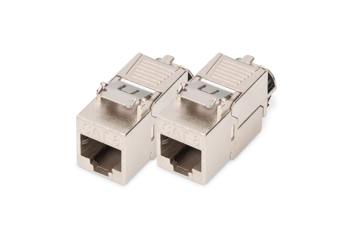 Digitus Moduł CAT 8.1 Keystone, ekranowany, beznarzędziowe złącze montażowe - 2 szt. DN-93816-2