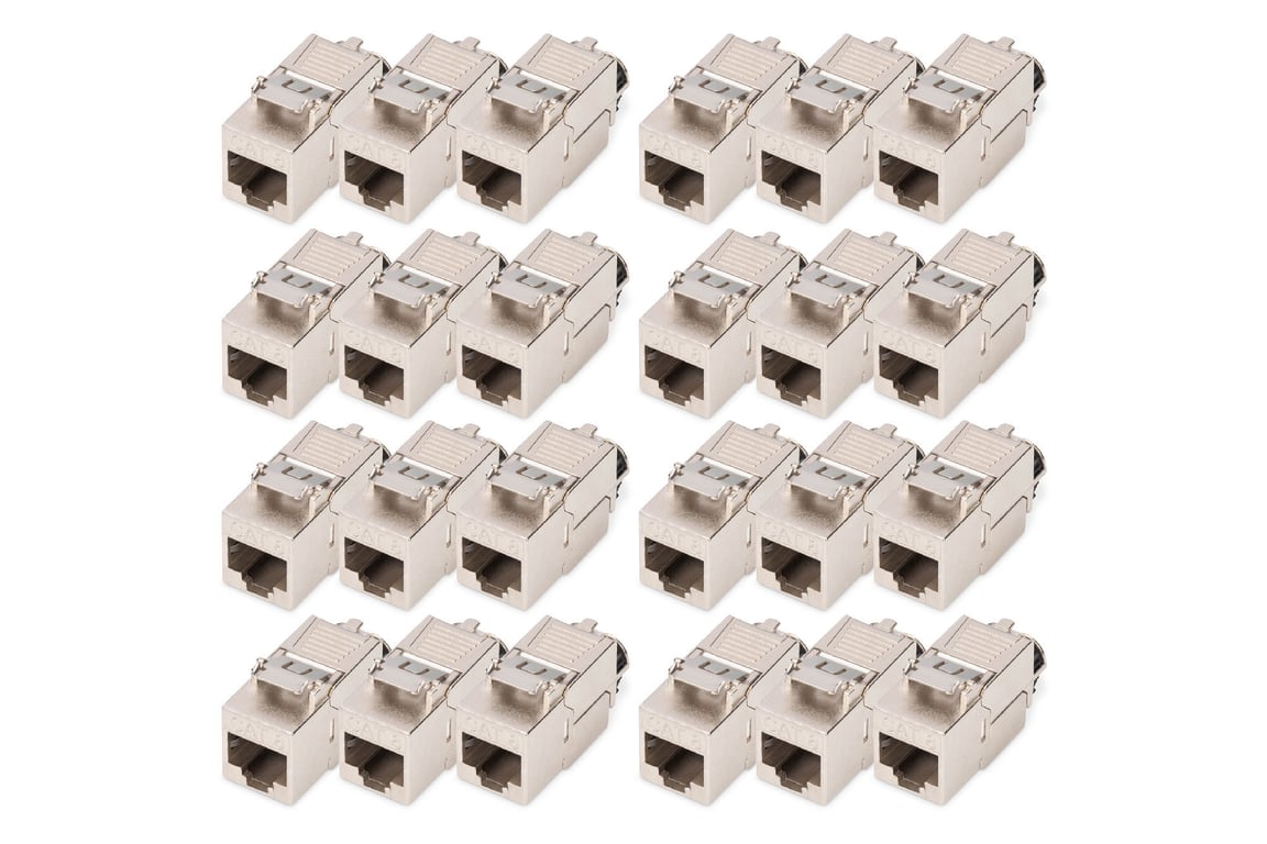 Digitus Moduł CAT 8.1 Keystone, ekranowany, beznarzędziowe złącze montażowe - 24 szt. DN-93816-24