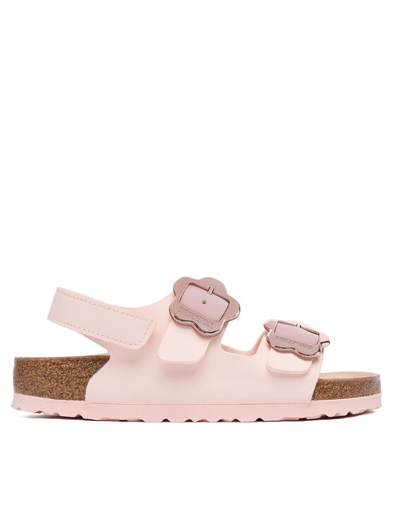 Birkenstock Sandały Milano Flower Buckle 1031654 D Różowy jasny