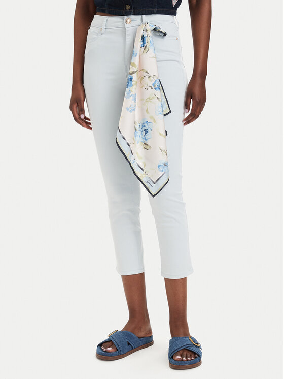 Guess Jeansy W5GA91 W93CM Niebieski jasny Skinny Fit