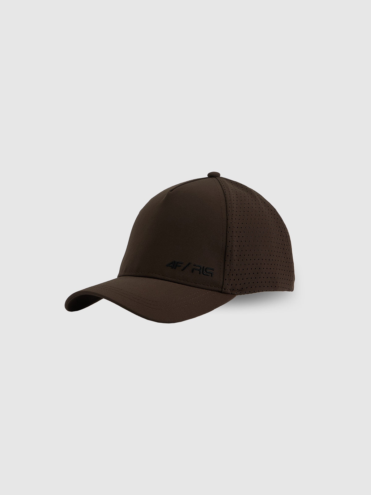 4F Czapka z daszkiem strapback uniseks 4F x Robert Lewandowski - brązowa S/M (58cm)