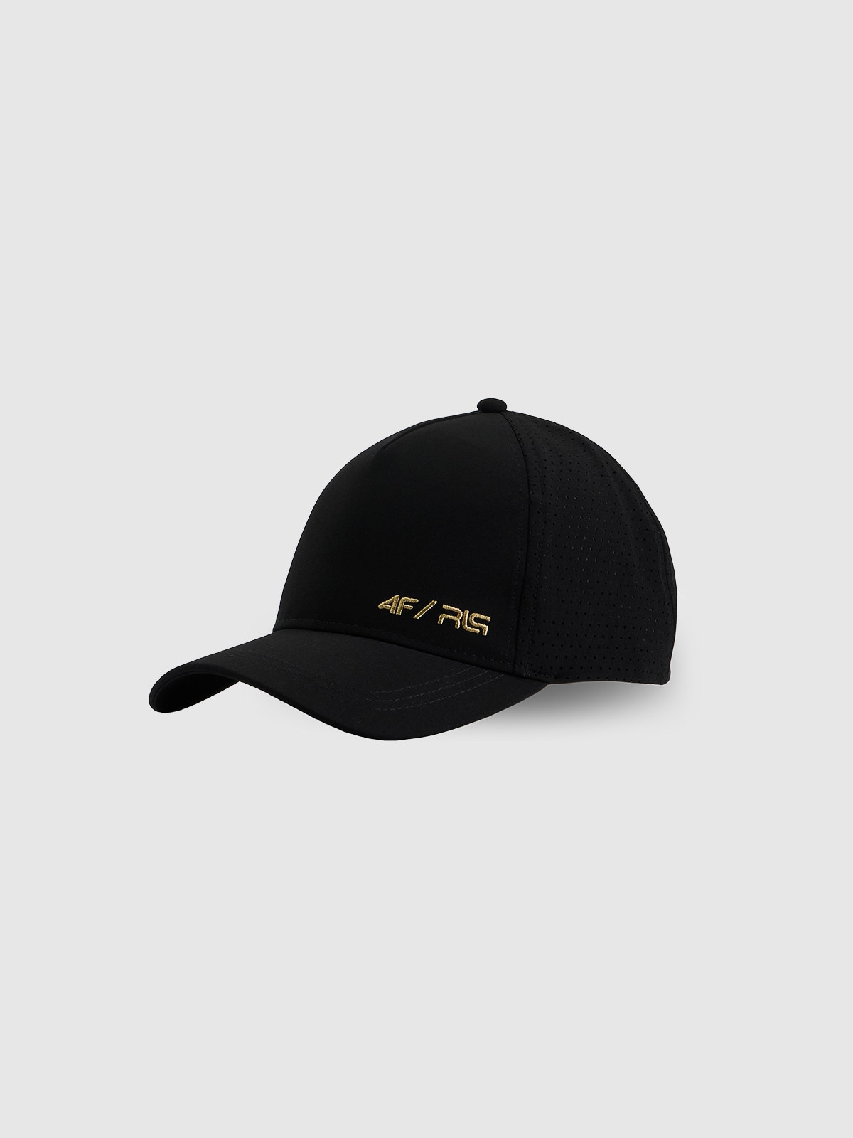 4F Czapka z daszkiem strapback uniseks 4F x Robert Lewandowski - czarna S/M (58cm)