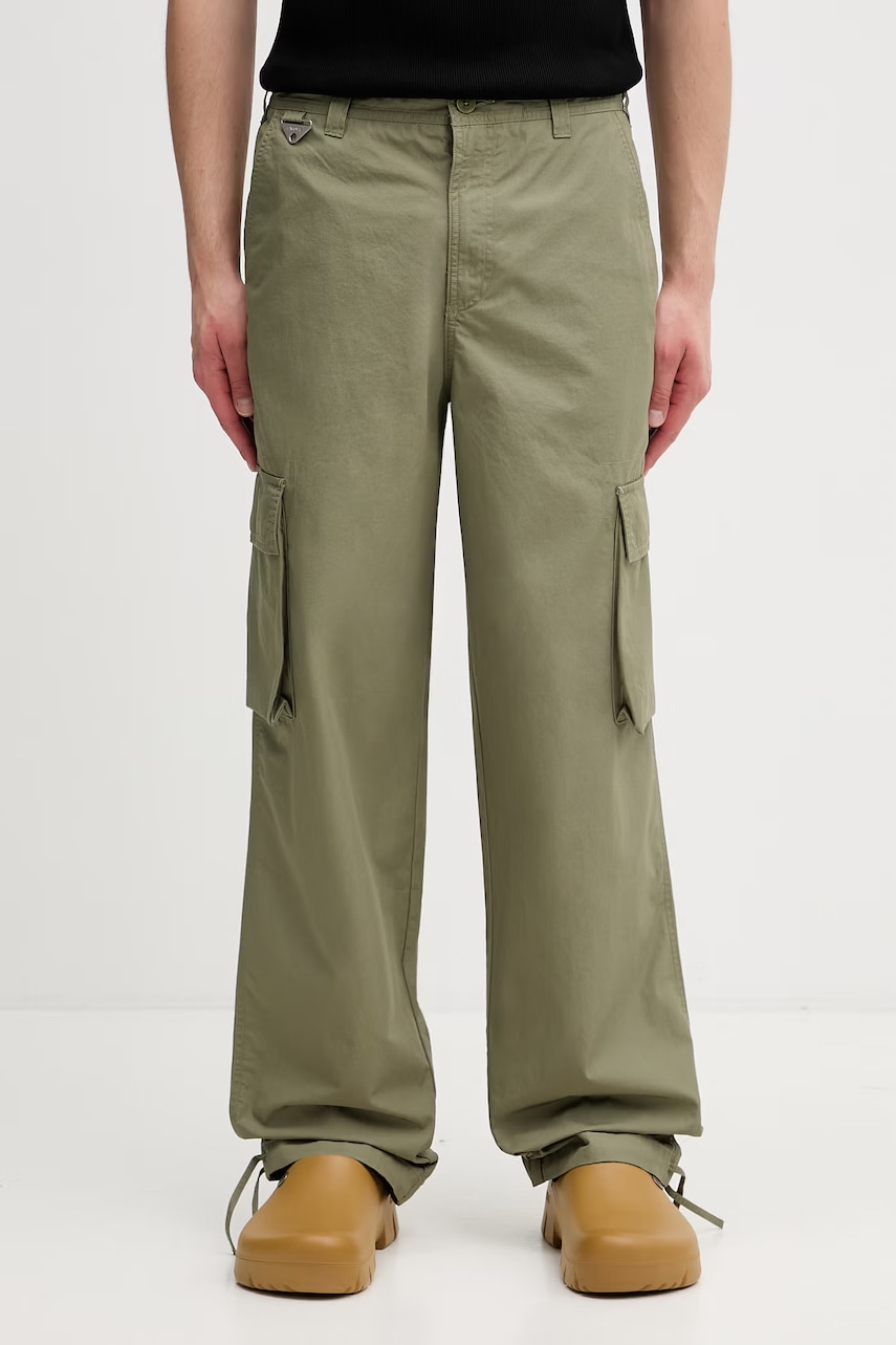 Lacoste spodnie cargo bawełniane męskie