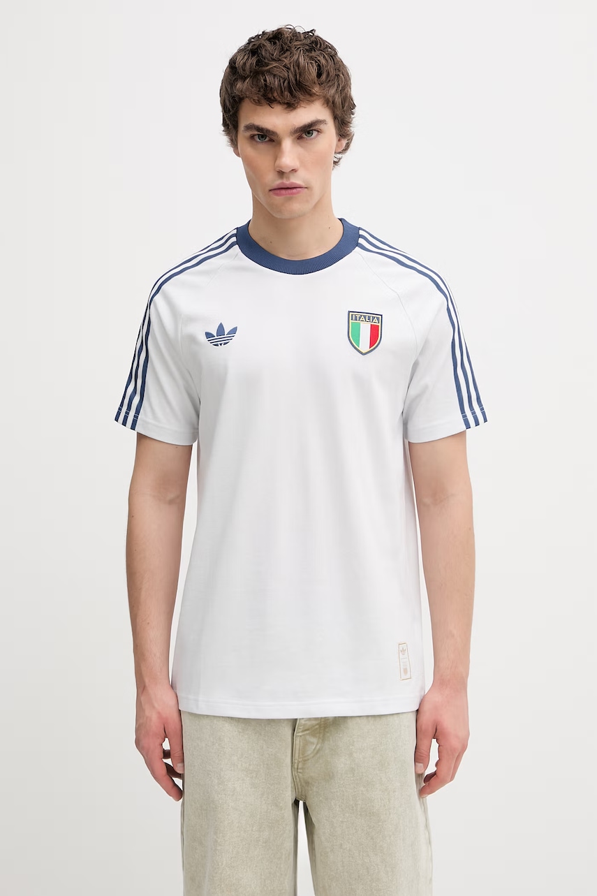 adidas Originals Italy Originals T-shirt męski z bawełną