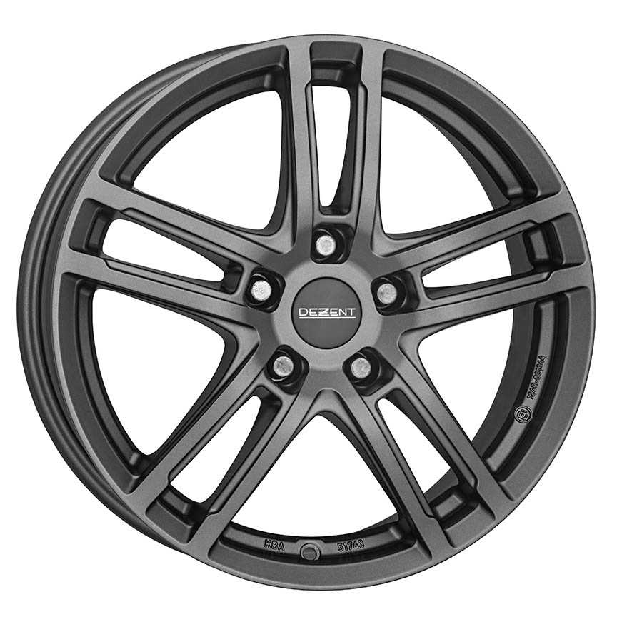 Dezent TZ graphite 7.00x17 5x114.3 ET 40 TTZY0GA40E