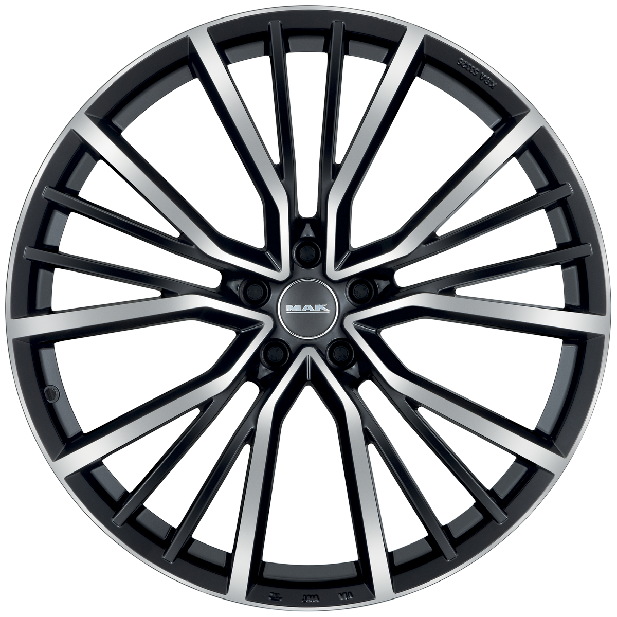 MAK UNION 10.00x22 5x112.0 ET 19 F1022UNBM19WSX