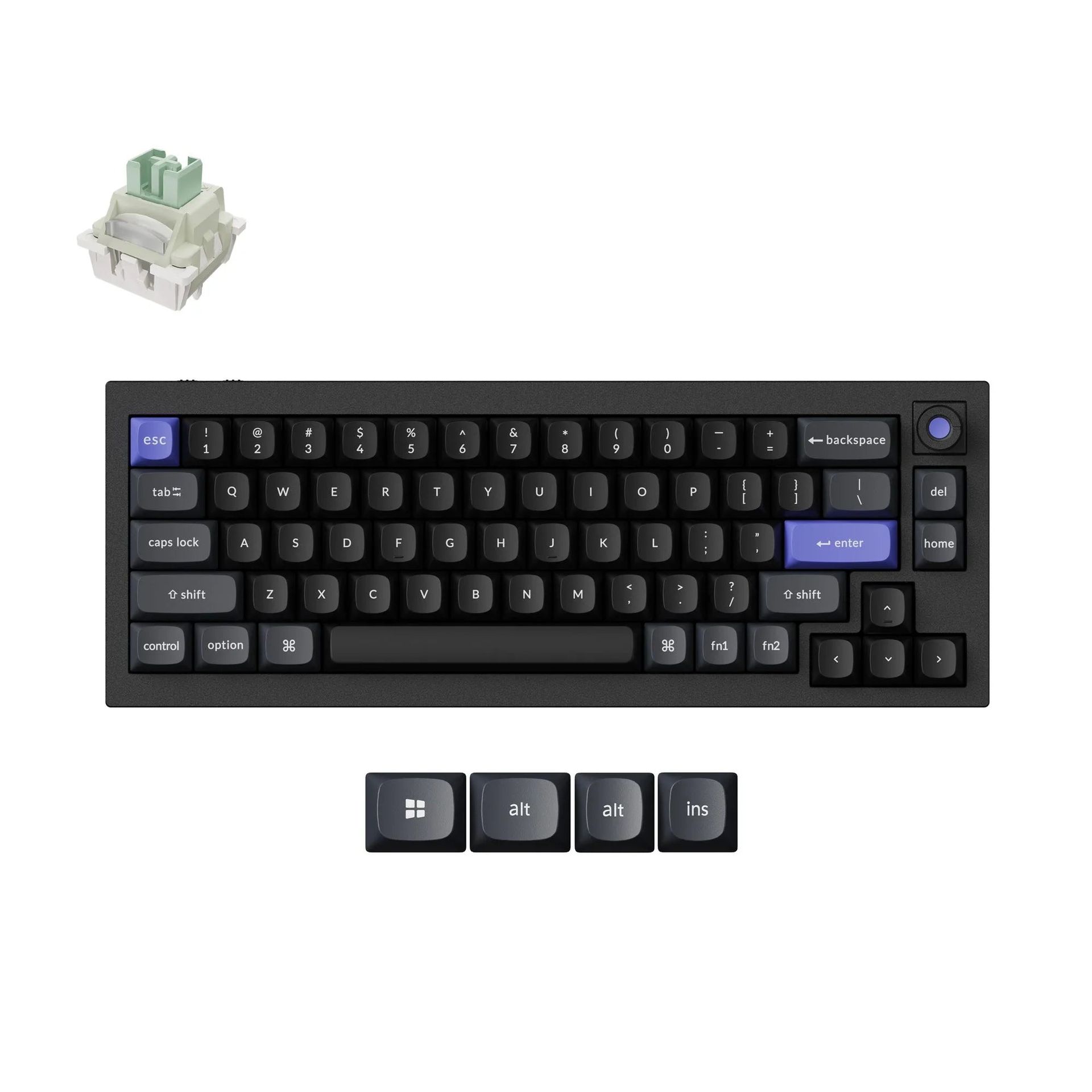Keychron Q2 HE 8K Magnetic Switch Keyboard Q2HW-M1