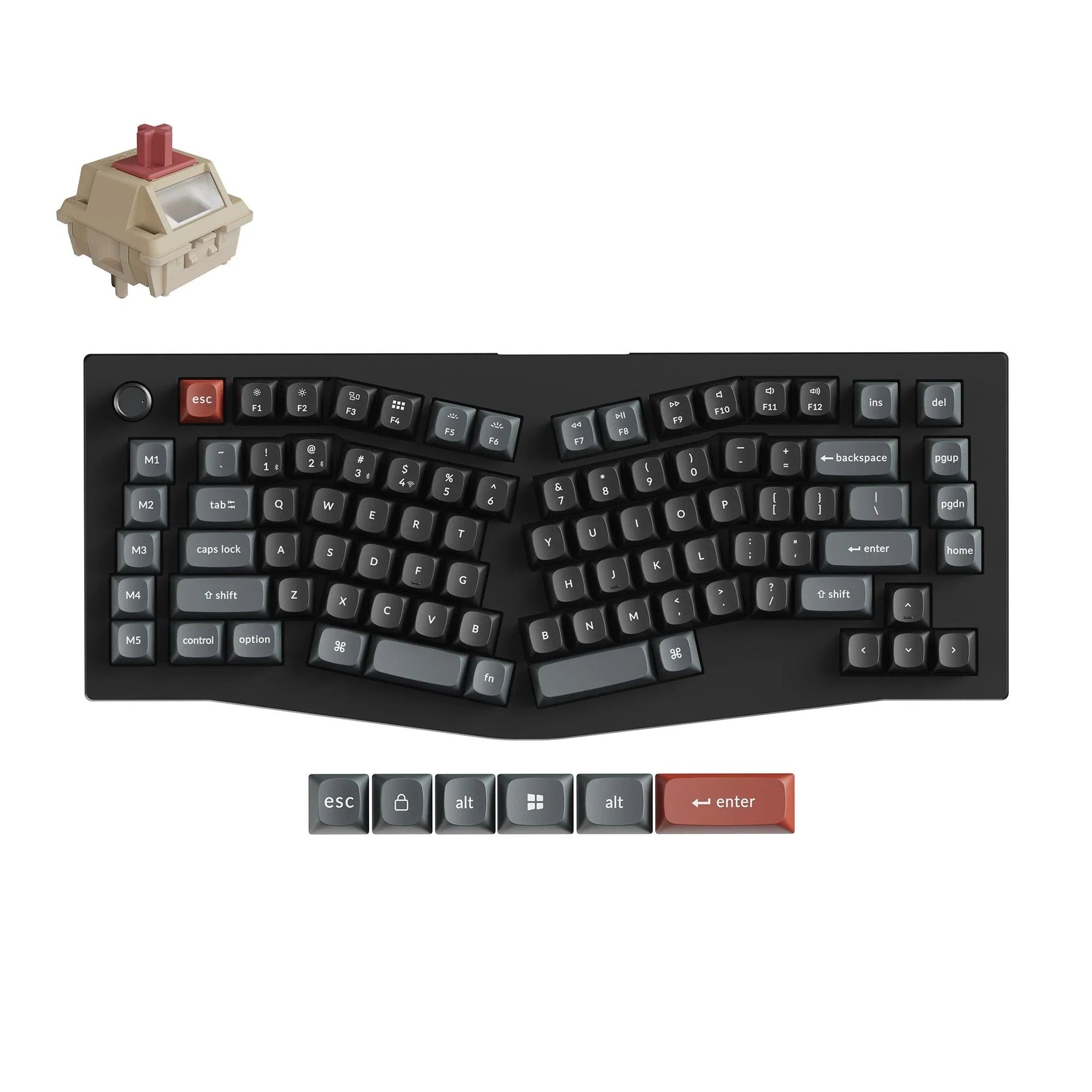 Keychron V10 Ultra 8K Wireless Custom Mechanical Keyboard V10U-D1