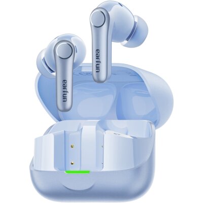 Earfun Air Pro 4+ ANC Dokanałowe Bluetooth 6.0 Niebieski