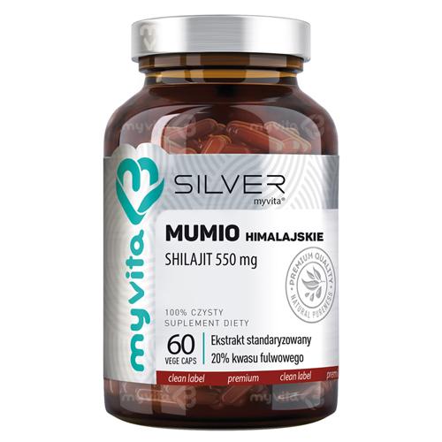 MyVita Silver Pure Mumio Himalajskie 550 mg, 60 kaps.