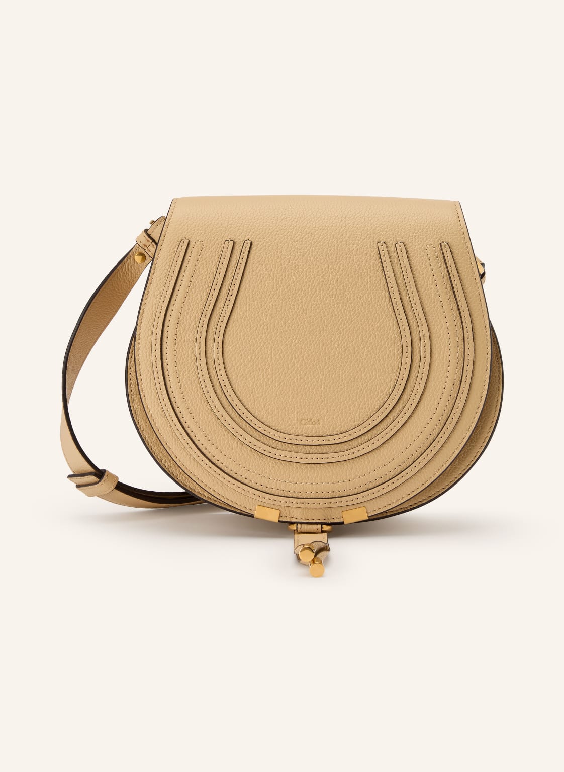 Chloé Torba Na Ramię Marcie beige