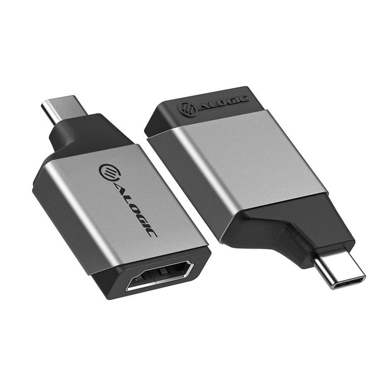 ALOGIC ULCHDMN-SGR zewnętrzna karta graficzna usb 3840 x 2160 px Czarny, Szary