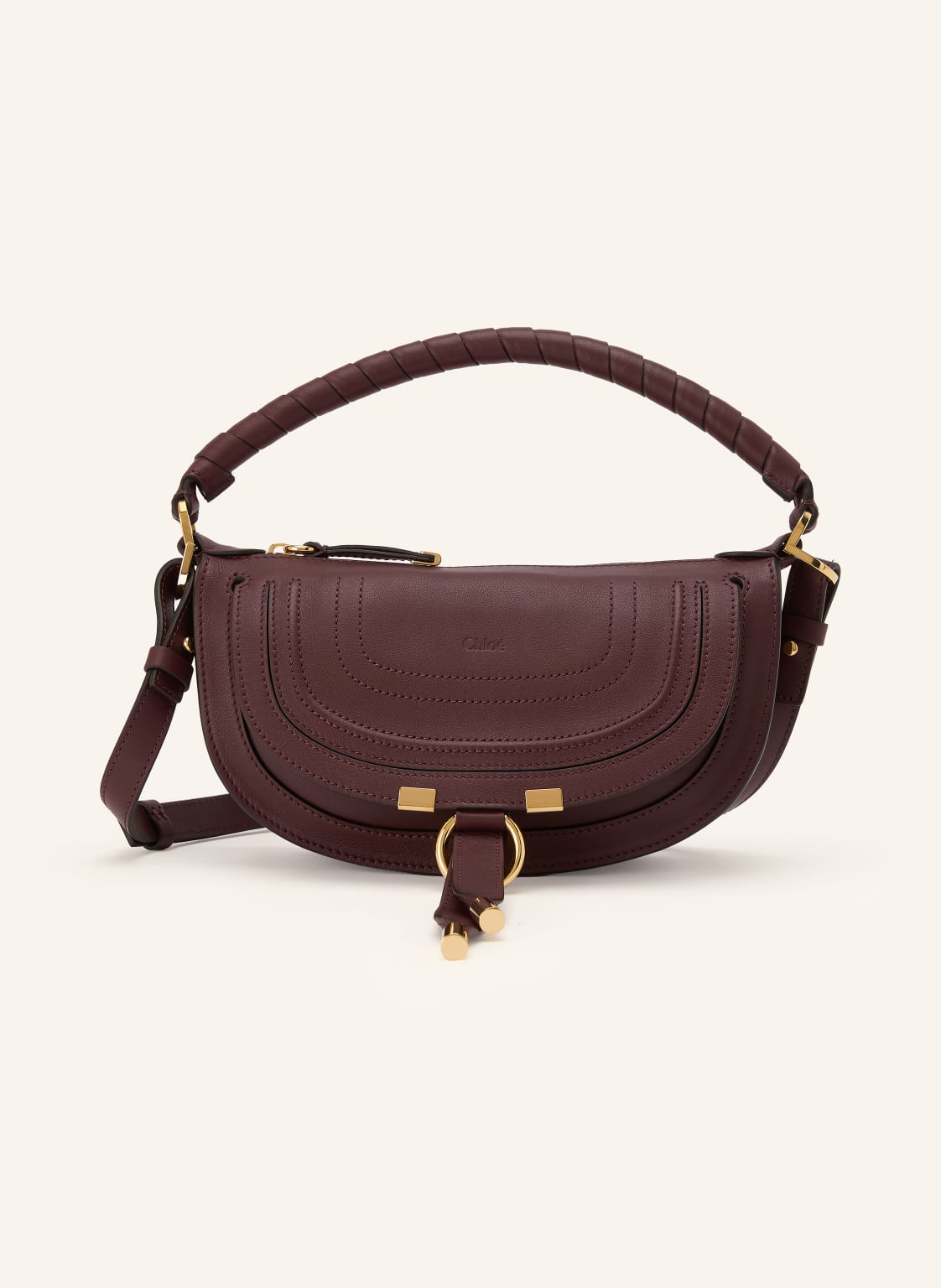 Chloé Torebka Marcie Mini braun