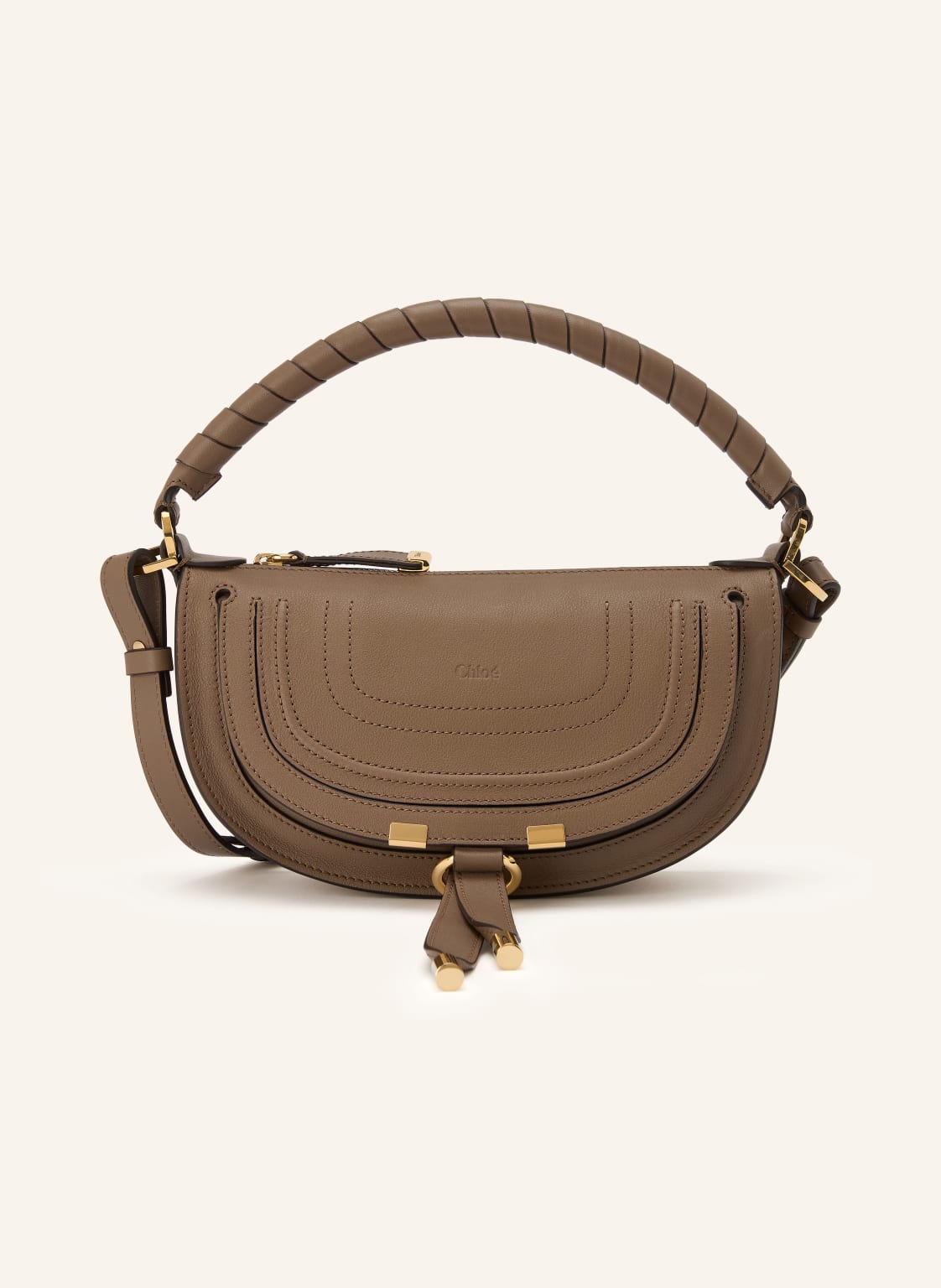 Chloé Torebka Marcie Mini braun