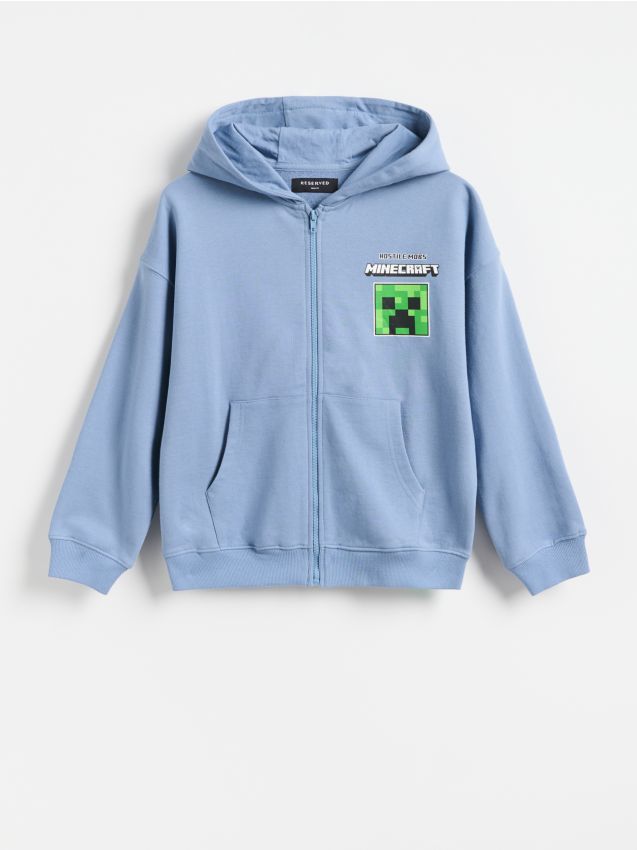 Reserved - Bluza Minecraft - granatowy