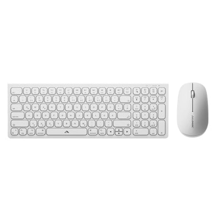 ALOGIC ASKBT2MCWH-DE Dom/Biuro Bluetooth QWERTY Niemiecki Biały