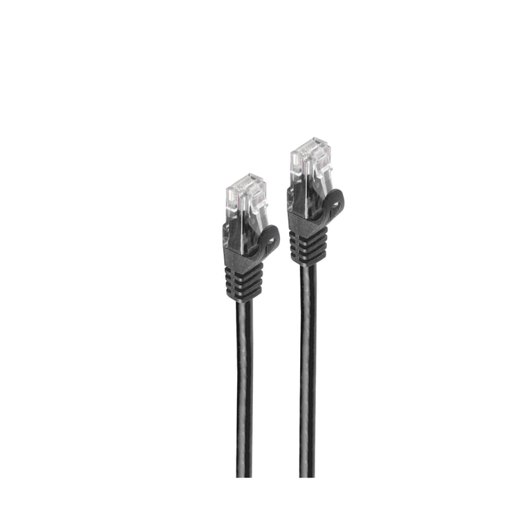 shiverpeaks BS08-35025 kabel sieciowy Czarny 1 m Cat7 U/UTP (UTP)