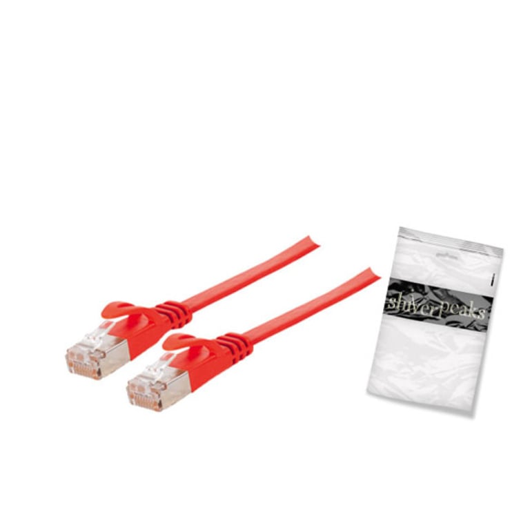 shiverpeaks BASIC-S, Cat7, 3m kabel sieciowy Czerwony U/FTP (STP) BS75513-SLR